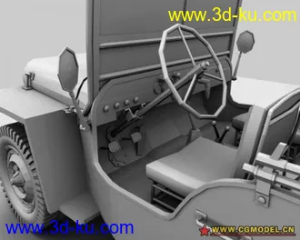 3D打印模型威利斯 jeep的图片