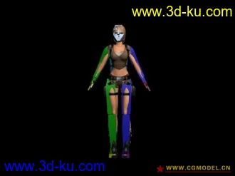 《古墓丽影》模型绑定+动作的图片