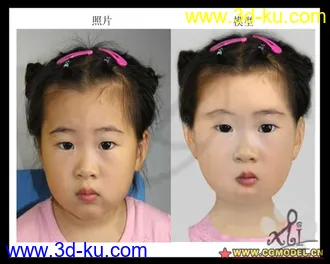 3D打印模型max 人头写真的图片