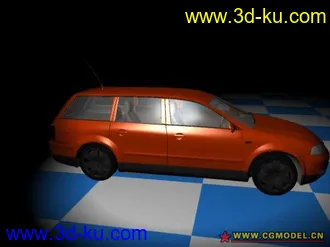 3D打印模型一辆汽车，有材质的图片