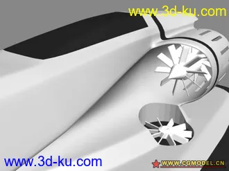 3D打印模型发个自己设计的气垫船玩具的图片