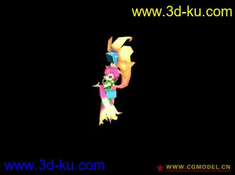 3D打印模型中秋了送给大家我的两套动作  节日快乐(1)的图片