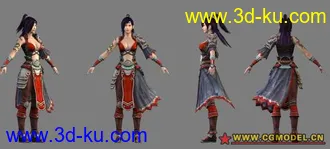 3D打印模型经典法线角色模（NEW）的图片