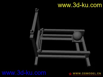 3D打印模型原创：发射车，刚体加约束！！！的图片