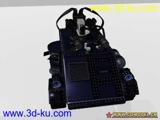 3D打印模型坦克···初期学的，自己稍微改装了一下。。。的图片