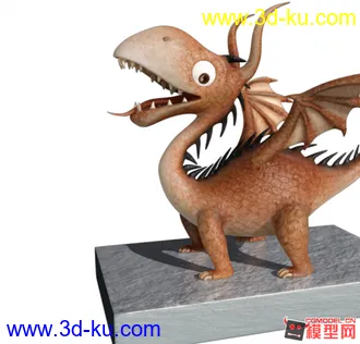 3D打印模型小恐龙的图片