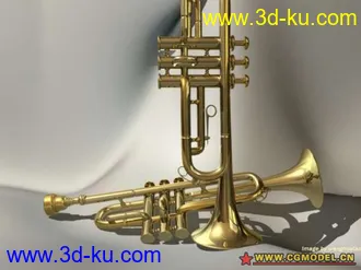 3D打印模型管弦乐器--小号的图片