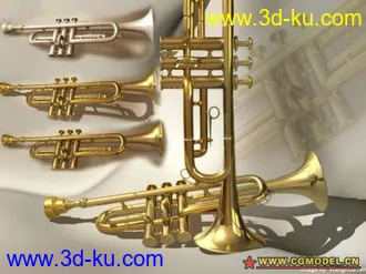 3D打印模型管弦乐器--小号的图片