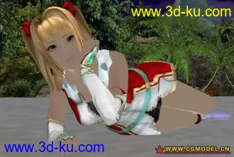 数码少女人物+场景模型下载的图片