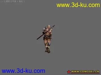 3D打印模型刀斧手带动画的图片