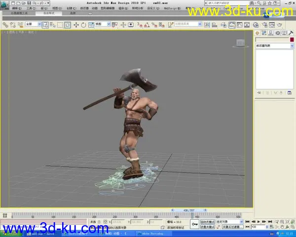 刀斧手带动画模型的图片4