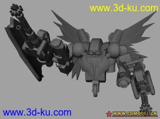 3D打印模型一个机器人的图片