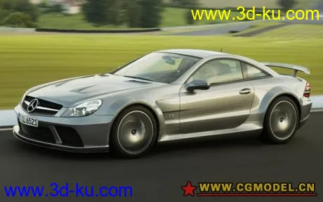 Mercedes Benz SL65 AMG BS模型的图片1