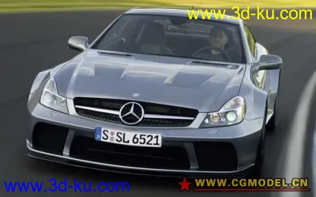 Mercedes Benz SL65 AMG BS模型的图片2