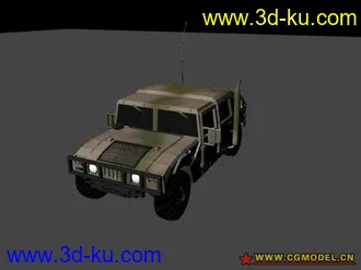 3D打印模型一辆吉普的图片