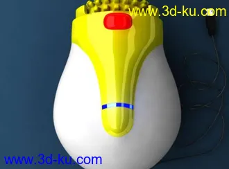 3D打印模型完整的按摩器的图片