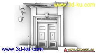 3D打印模型门的图片