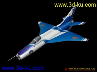 3D打印模型J-7 GB 八一表演队 涂装的图片