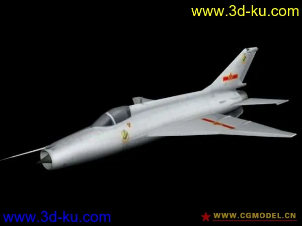 J-7E 战斗机 涂装模型的图片1