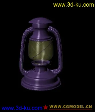 3D打印模型马灯 基本曲线建模的图片