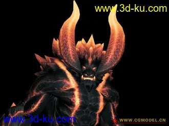 3D打印模型BOSS超级精品，法线贴图，顶上去！的图片