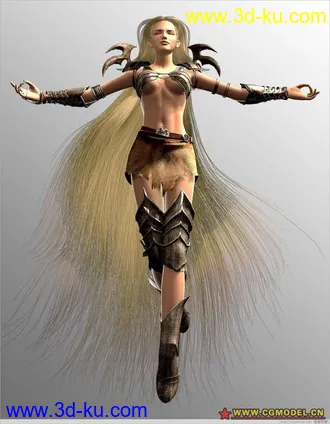 3D打印模型两个魔女角色！绝对精品！顶上去！的图片