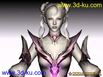 3D打印模型两个魔女角色！绝对精品！顶上去！的图片
