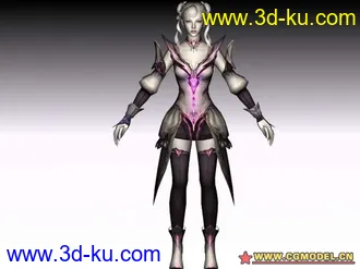 3D打印模型两个魔女角色！绝对精品！顶上去！的图片