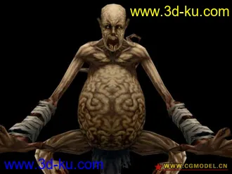 3D打印模型大肚怪物的图片