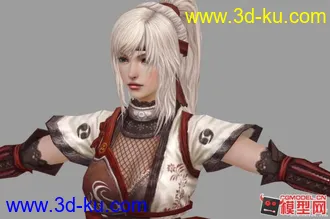 3D打印模型卓越之剑 明日香 黑白双煞的图片