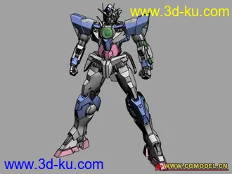 3D打印模型高达 00_QANT的图片