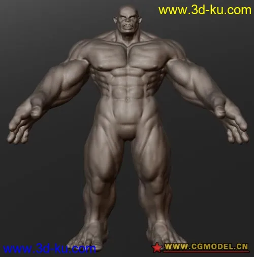 Sculptris Human模型的图片1