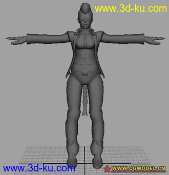 3D打印模型街霸4 深红毒舌 没有贴图的图片