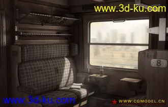 3D打印模型车厢的图片