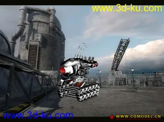 3D打印模型战斗机器人的图片