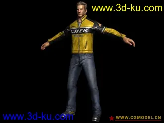 3D打印模型丧尸围城2 男主角的图片