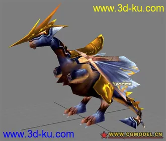 网络首发重温经典《奇迹》坐骑凤凰模型的图片