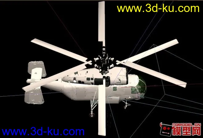 直升机(自行贴ka27_map.zip中的贴图)模型的图片1