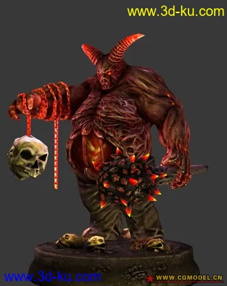 3D打印模型怪兽的图片