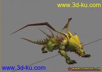 3D打印模型六角兽的图片