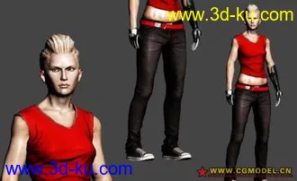 娅雷丝蒂（精细模型+贴图）的图片