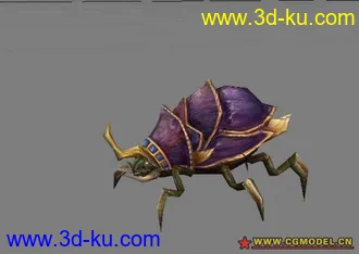 3D打印模型甲虫的图片