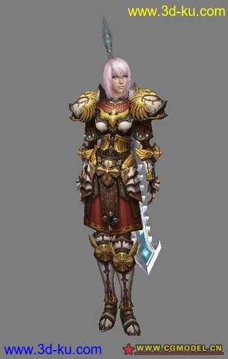 3D打印模型战士的图片