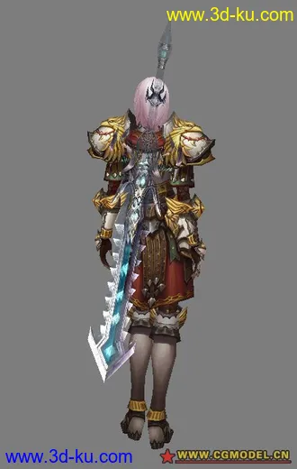 3D打印模型战士的图片