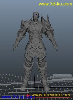 一战士模型 很经典很细致的图片