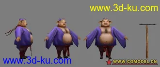 3D打印模型八戒的图片