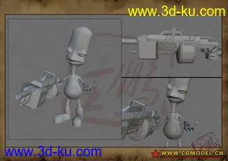 3D打印模型小角色的图片