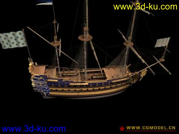 古代帆船模型的图片1