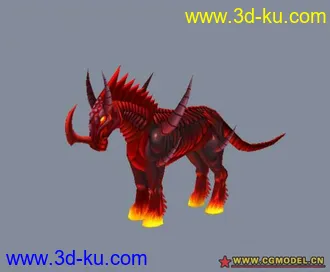 3D打印模型梦魇兽的图片