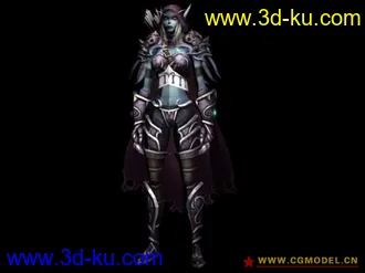 3D打印模型幽暗女王 希尔瓦纳斯的图片